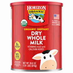 Sữa Bột Nguyên Kem Hữu Cơ Horizon Organic Instant Dry Whole Milk – Hộp 30.6 Oz