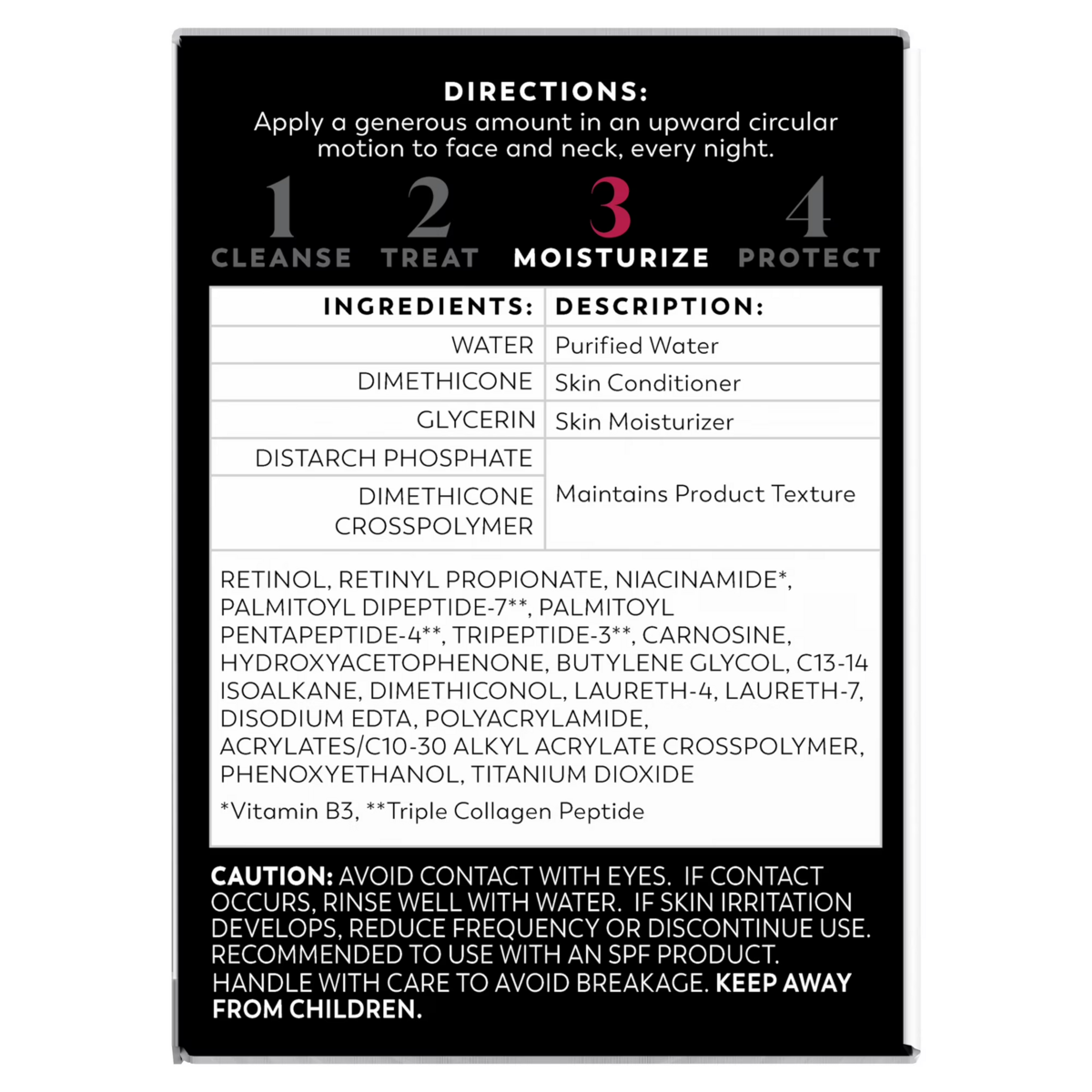 Kem Dưỡng Da Ban Đêm Olay Regenerist Retinol 24 MAX Night Face Moisturizer – Hộp 1.7 Oz