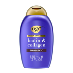 Dầu Gội Hỗ Trợ Dày Tóc, Giảm Gãy Rụng OGX Extra Volume Biotin & Collagen Extra Strength Shampoo – Chai 385 ml